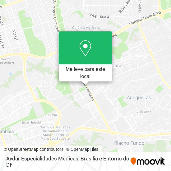 Aydar Especialidades Medicas mapa
