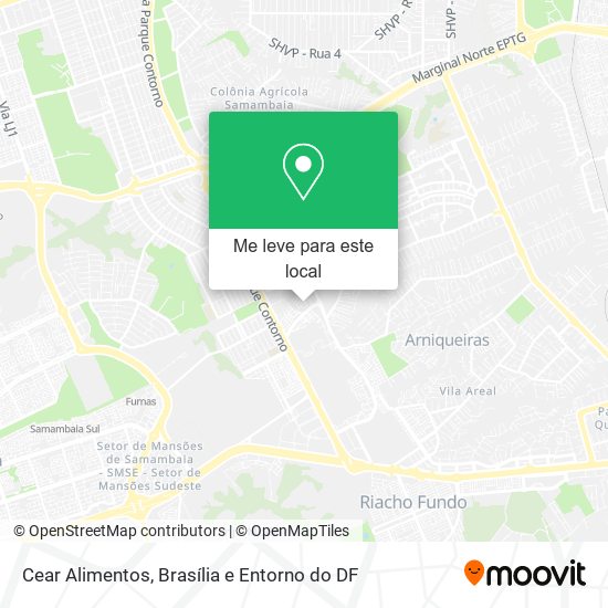 Cear Alimentos mapa