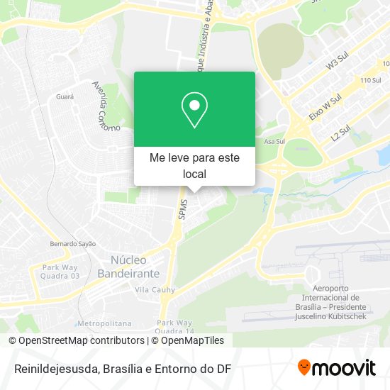 Reinildejesusda mapa