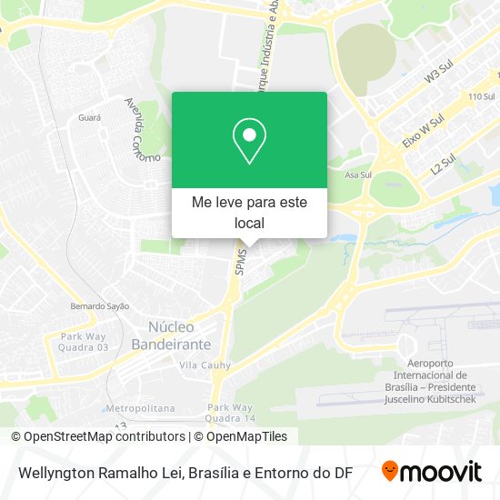 Wellyngton Ramalho Lei mapa