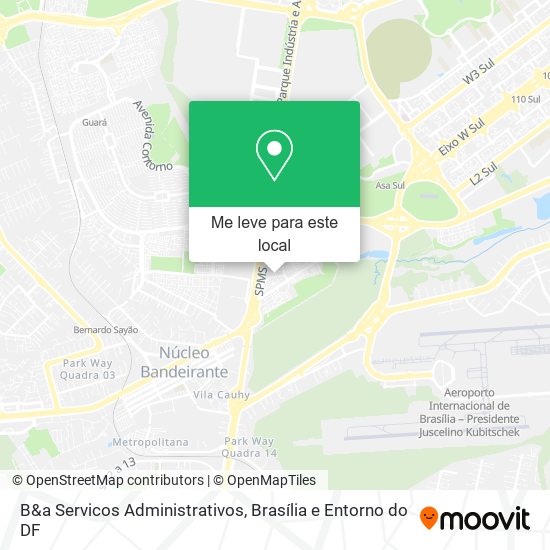 B&a Servicos Administrativos mapa