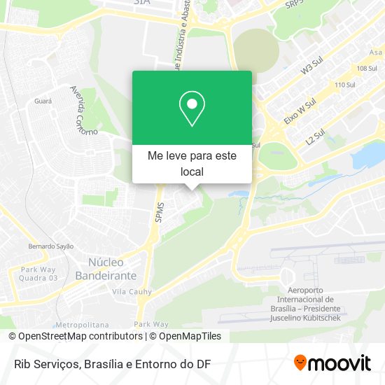 Rib Serviços mapa