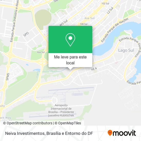 Neiva Investimentos mapa