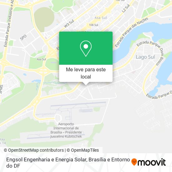 Engsol Engenharia e Energia Solar mapa