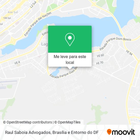 Raul Saboia Advogados mapa
