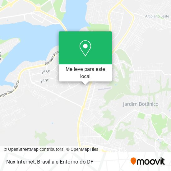 Nux Internet mapa