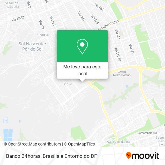 Banco 24horas mapa