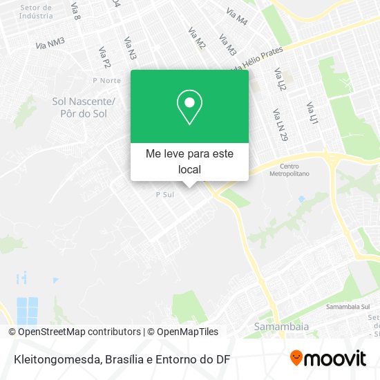 Kleitongomesda mapa