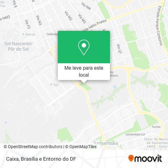 Caixa mapa