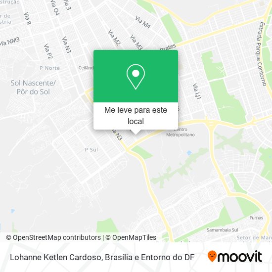 Lohanne Ketlen Cardoso mapa