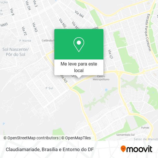 Claudiamariade mapa