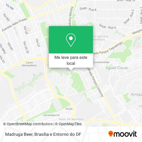 Madruga Beer mapa