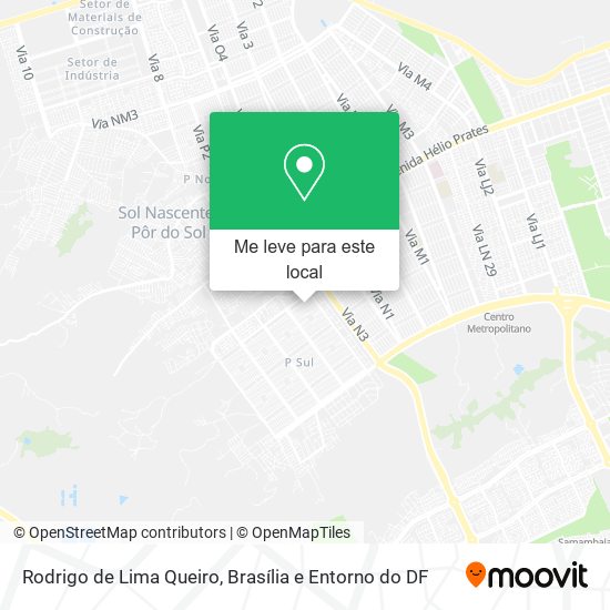 Rodrigo de Lima Queiro mapa