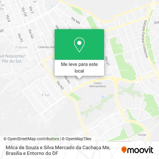 Milca de Souza e Silva Mercado da Cachaça Me mapa
