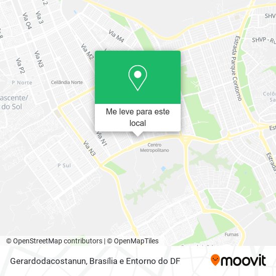 Gerardodacostanun mapa