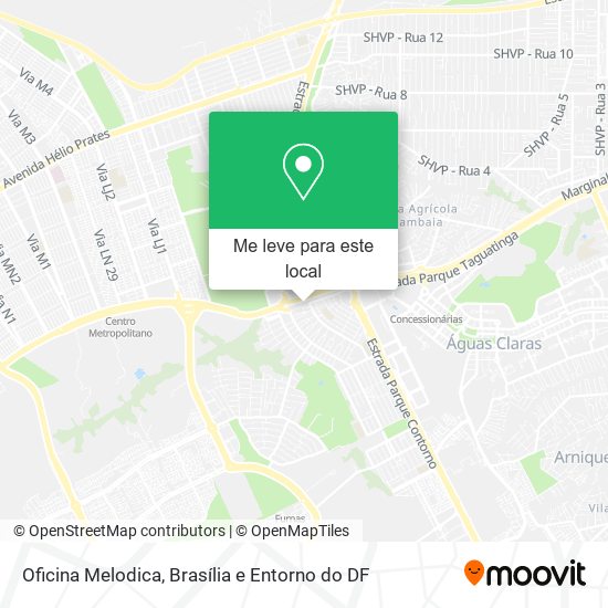 Oficina Melodica mapa