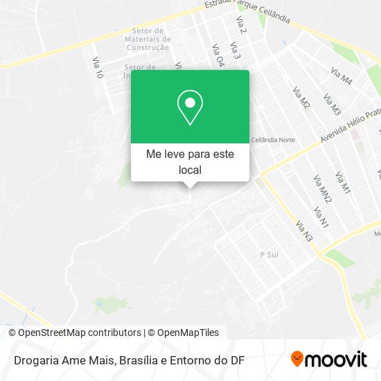 Drogaria Ame Mais mapa