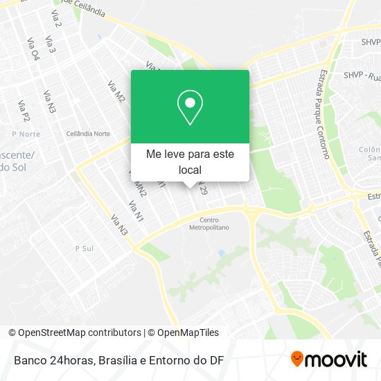 Banco 24horas mapa