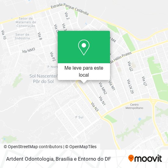 Artdent Odontologia mapa