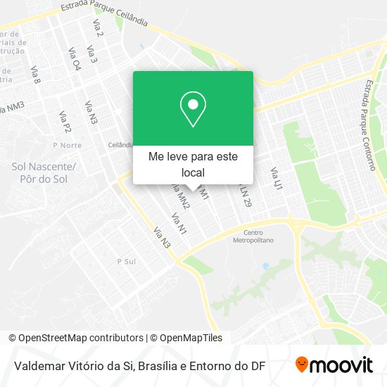 Valdemar Vitório da Si mapa