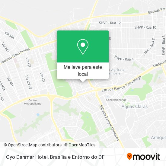 Oyo Danmar Hotel mapa