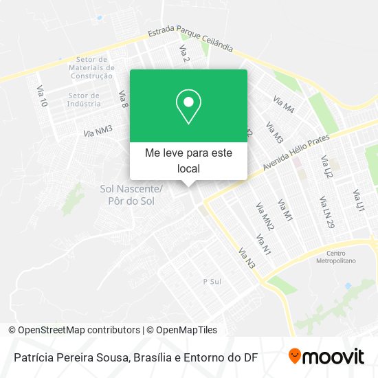 Patrícia Pereira Sousa mapa