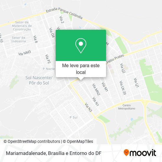Mariamadalenade mapa