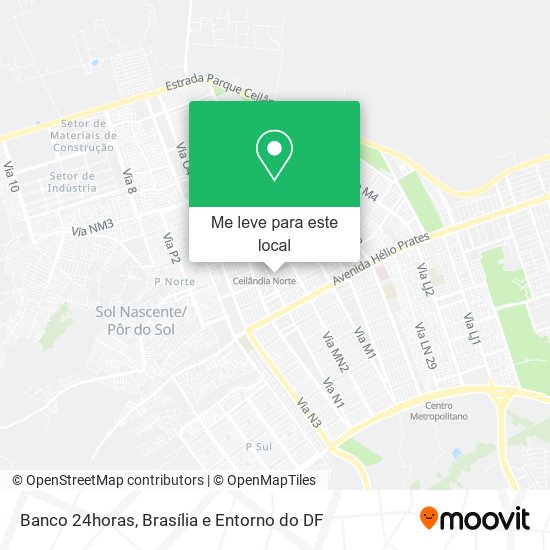 Banco 24horas mapa