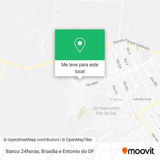 Banco 24horas mapa