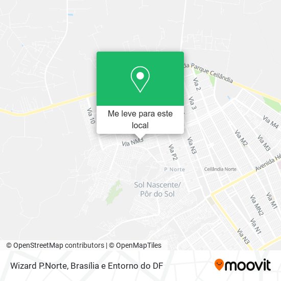 Wizard P.Norte mapa