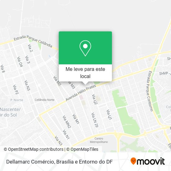 Dellamarc Comércio mapa