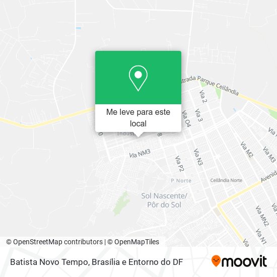 Batista Novo Tempo mapa