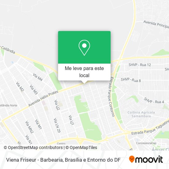 Viena Friseur - Barbearia mapa