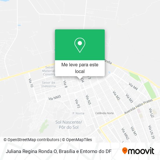 Juliana Regina Ronda O mapa