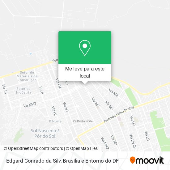 Edgard Conrado da Silv mapa