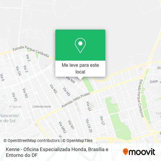 Kenne - Oficina Especializada Honda mapa