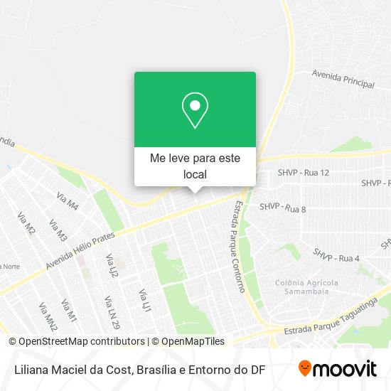 Liliana Maciel da Cost mapa