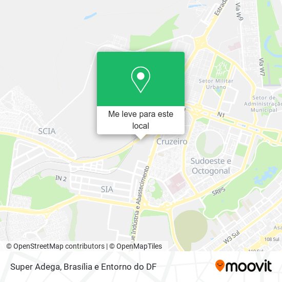 Super Adega mapa