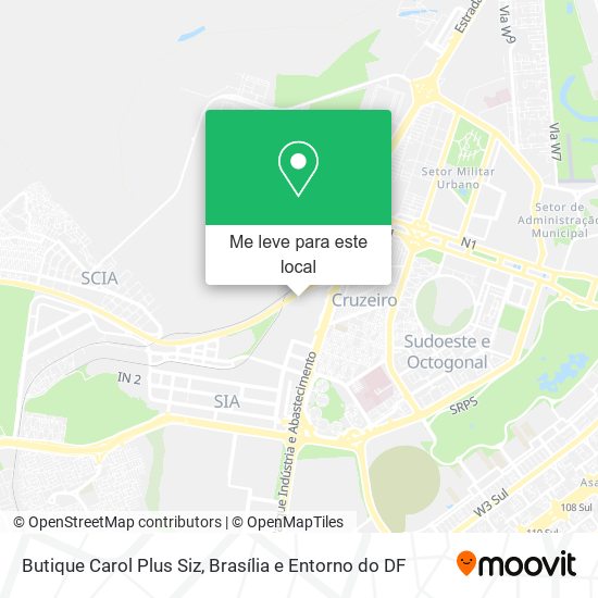 Butique Carol Plus Siz mapa