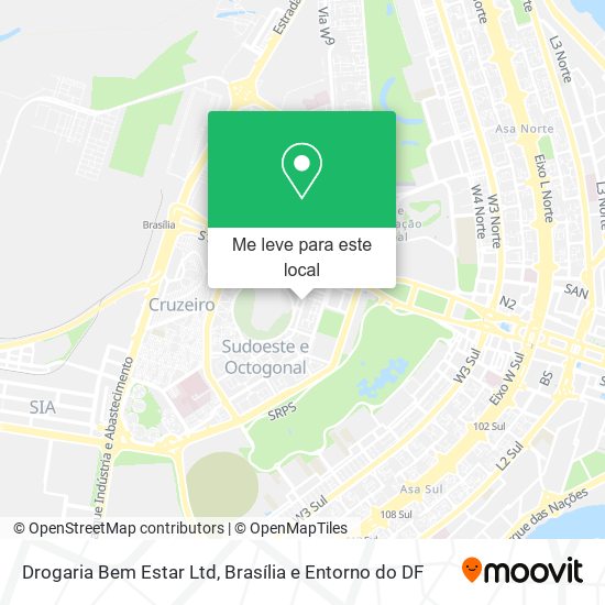 Drogaria Bem Estar Ltd mapa