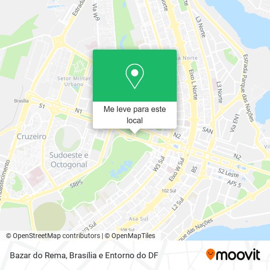 Bazar do Rema mapa