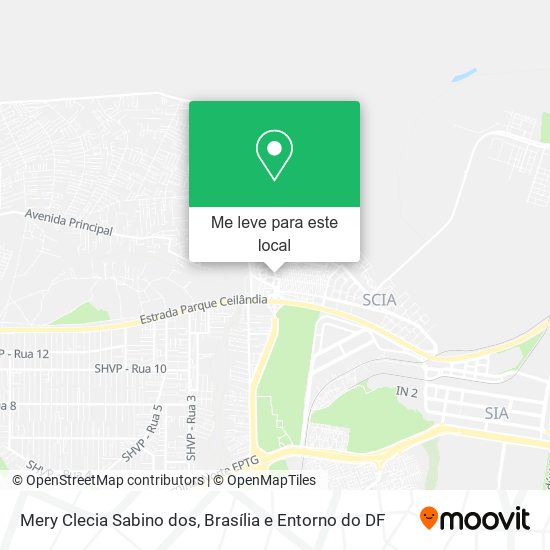 Mery Clecia Sabino dos mapa