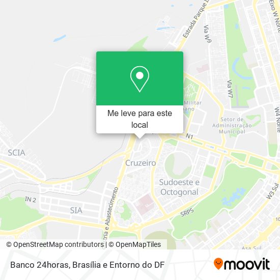 Banco 24horas mapa