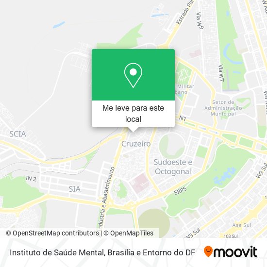 Instituto de Saúde Mental mapa