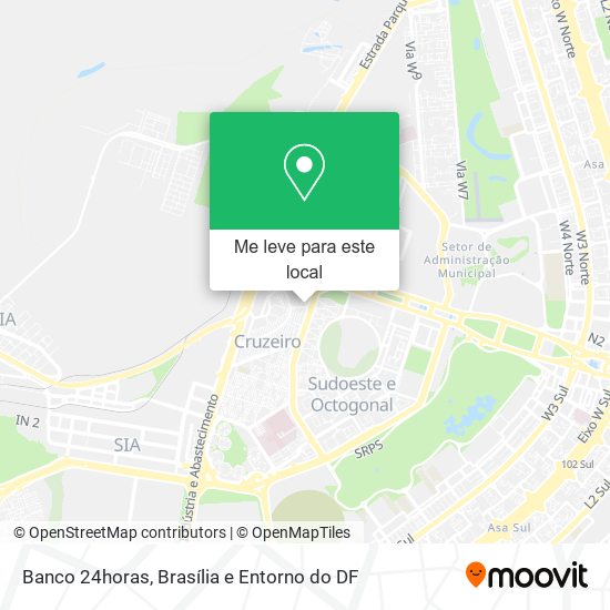 Banco 24horas mapa