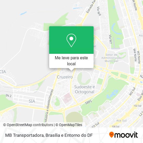 MB Transportadora mapa