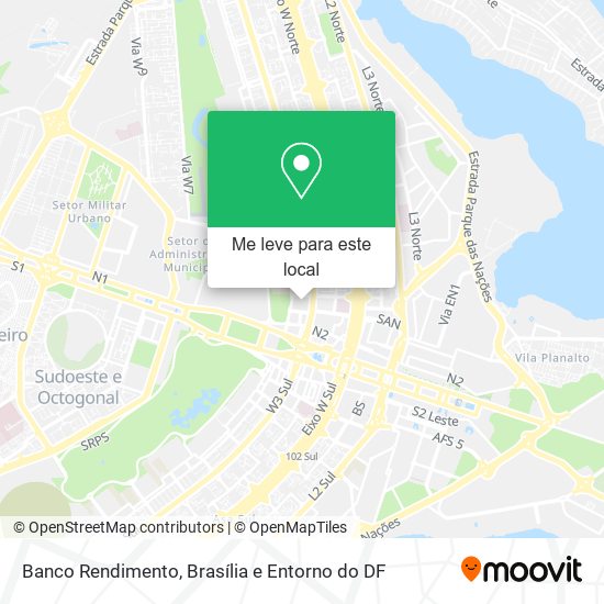 Banco Rendimento mapa