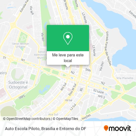 Auto Escola Piloto mapa