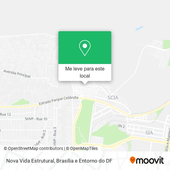 Nova Vida Estrutural mapa