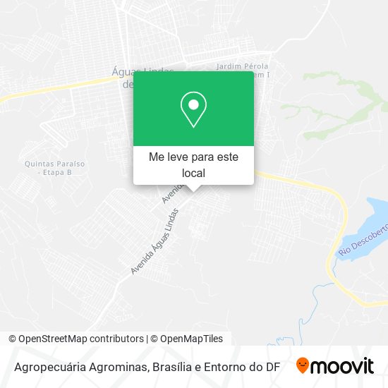 Agropecuária Agrominas mapa